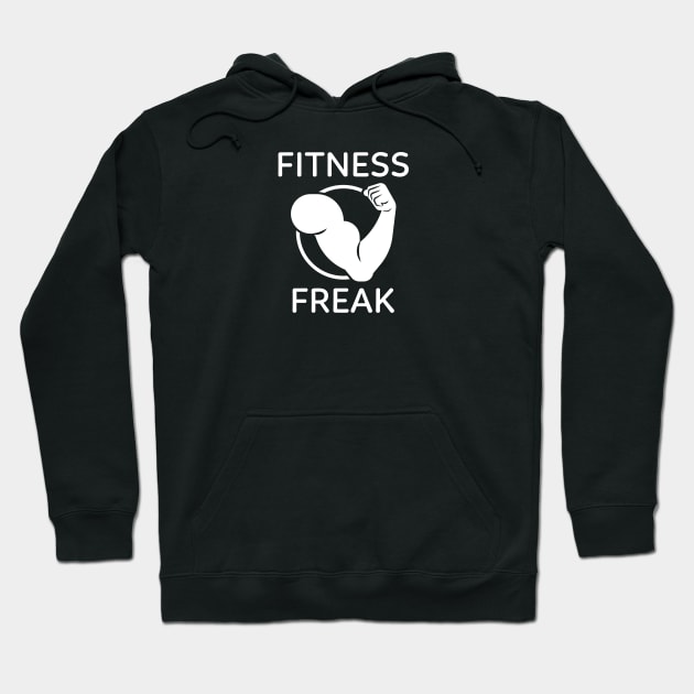 Fitness Freak Gym Lover Hoodie by MyUniqueTee